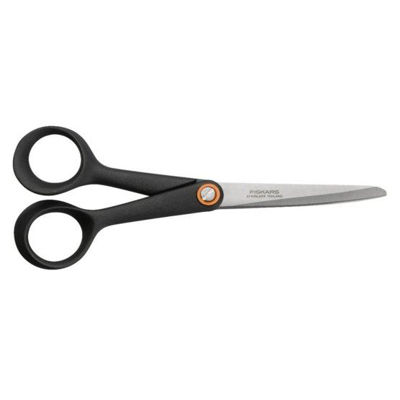 FISKARS Functional Form™ papperssax 17 cm svart