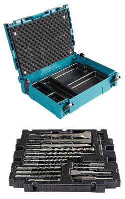 Makita B-52059 MakPac Borr- och mejselset SDS-PLUS