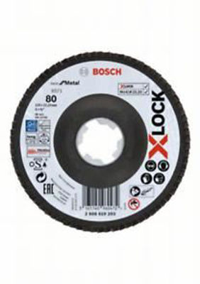 Bosch X-LOCK lamellslipskiva 80K