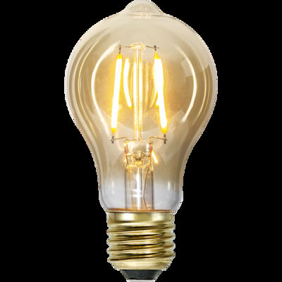 LED-LAMPA E27 TA60 PLAIN AMBER