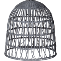 Bild på LAMPSKÄRM KNUTE 50cm GRÅ