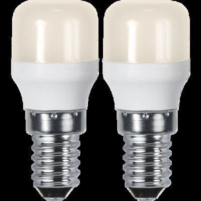 LED-LAMPA E14 2-PACK OPAQUE BASIC