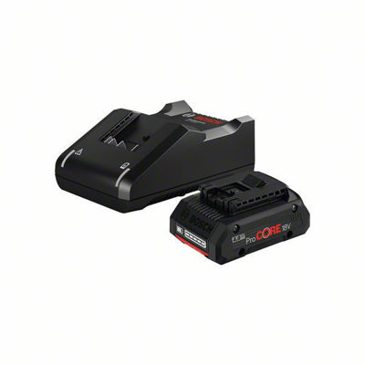 BOSCH 1 x ProCORE18V 4.0Ah + GAL 18V-40