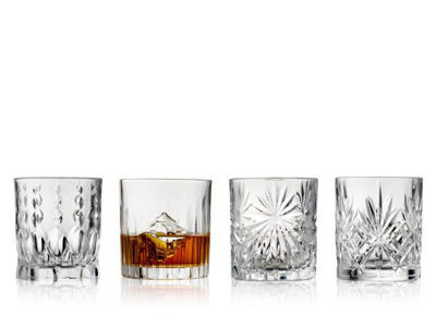 Lyngby Glas Krystal Selection Whiskyglas 30 cl 4 ass. Klar