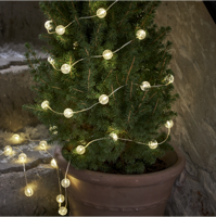 Bild på Ljusslinga BERRY 50 LED Batteridriven