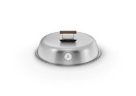 Bild på MUURIKKA Lock med termometer Rostfritt 78 cm