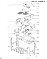 Bild på Weber® Lock Liner till PULSE 1000 ELGRILL (Nr. 14)