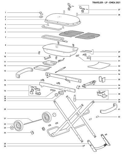 Bild på Weber® Termometer till Traveler (Nr. 1)