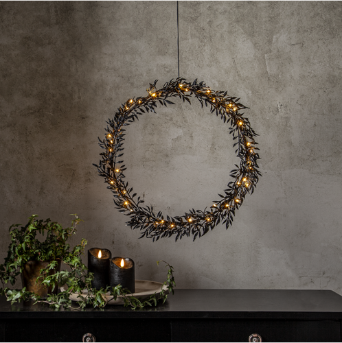 Bild på Hängande dekoration ELEGANT Svart 44 cm.