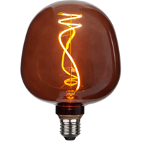 Bild på LED-lampa E27 G125 DECLED MÖRKBRUN