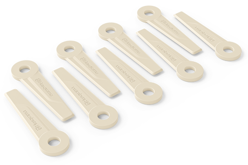 Bild på HUSQVARNA Extra knivar Tri-Cut B 255mm , 9 st.