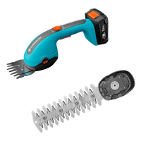 Bild på GARDENA Batteridriven Gräs- och Busksax PowerCut med  batteri 18V 2,0 Ah  och  AL1810 laddare 14750-95